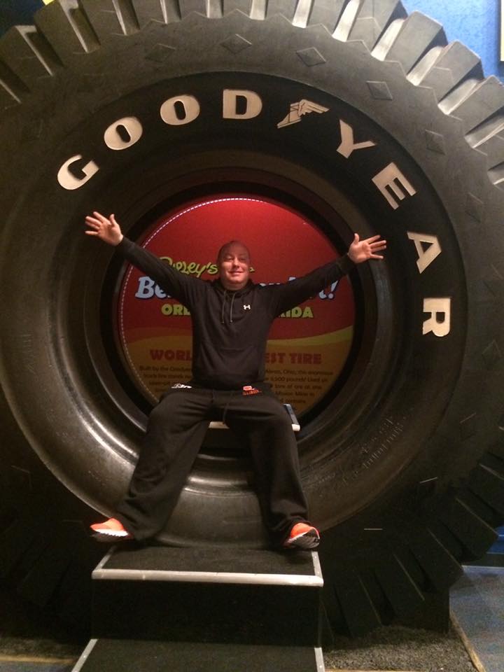 huge tire
